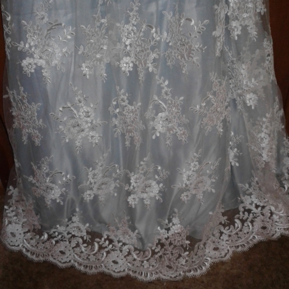Light blue prom dress - Picture 3 of 4